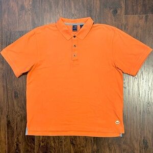 T.Harris London Polo Shirt Orange